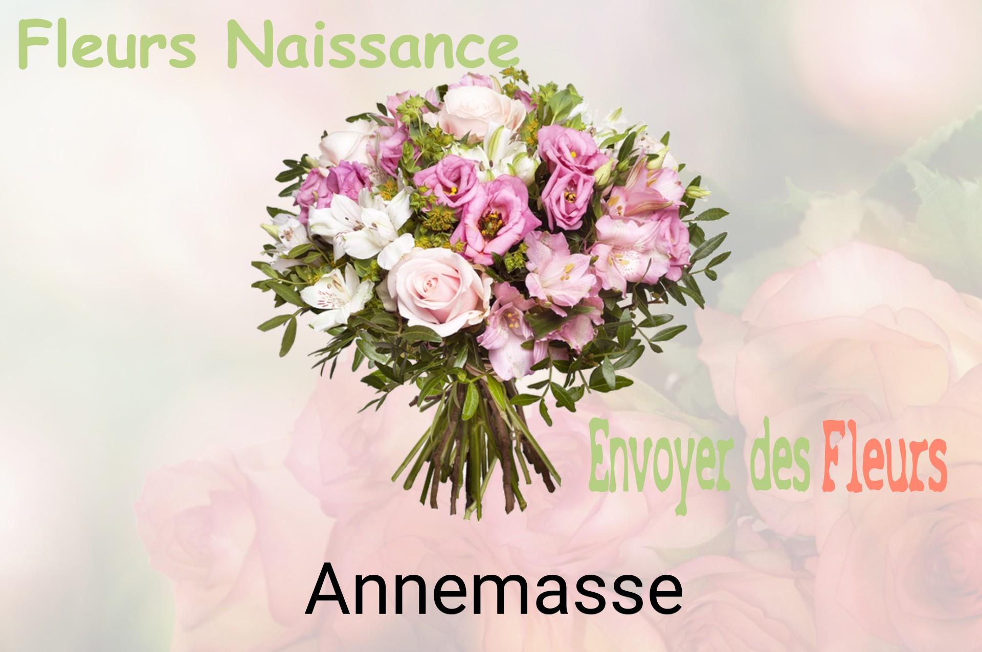 Bouquet de fleurs de naissance livré à Annemasse